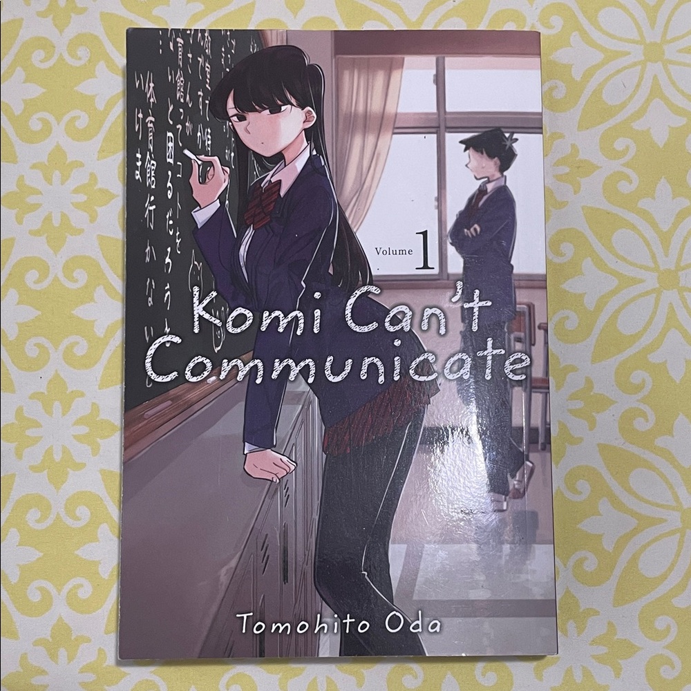 Komi Can't Communicate Volume 1 Manga by Tomohito Oda EUC